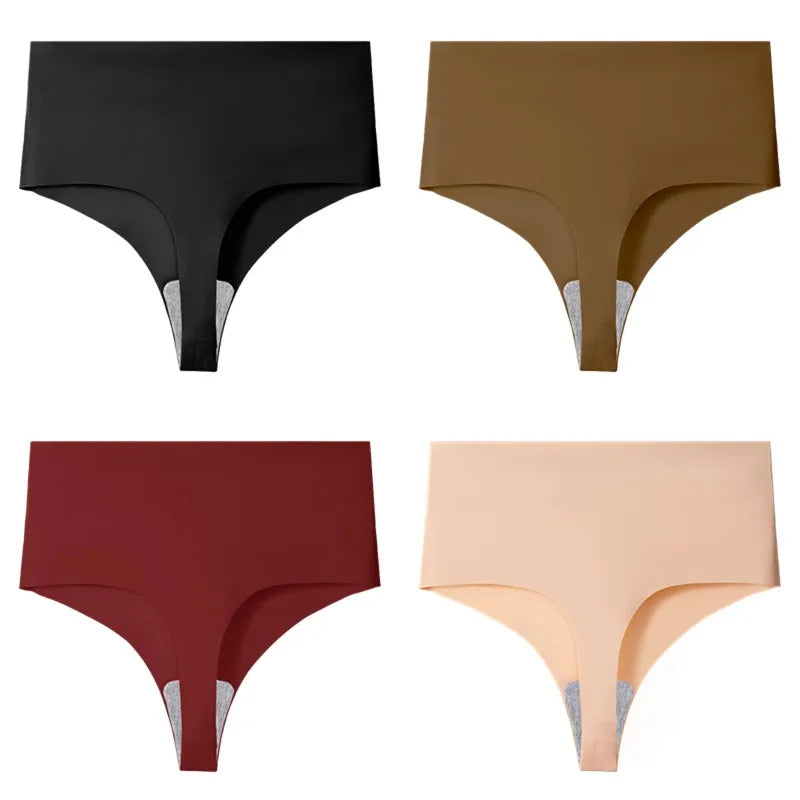 Clervaux Seamless High Waist Thong 4-Pack