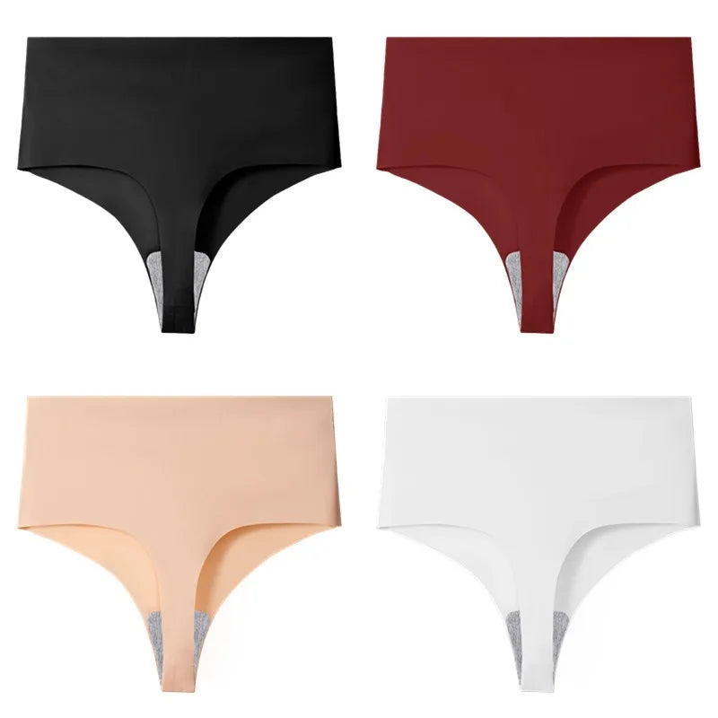 Clervaux Seamless High Waist Thong 4-Pack