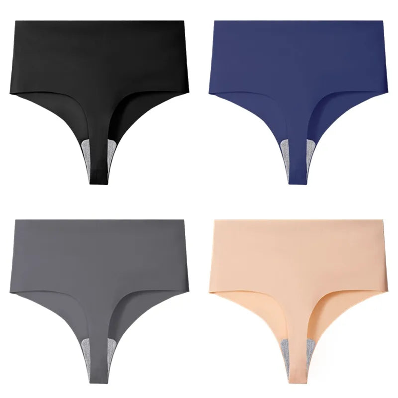 Clervaux Seamless High Waist Thong 4-Pack