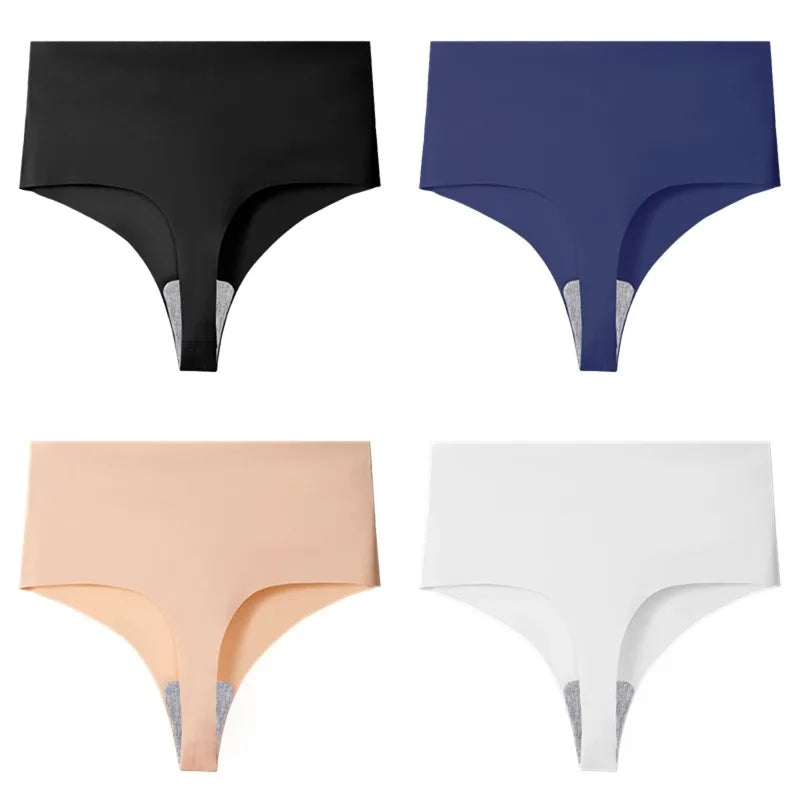 Clervaux Seamless High Waist Thong 4-Pack