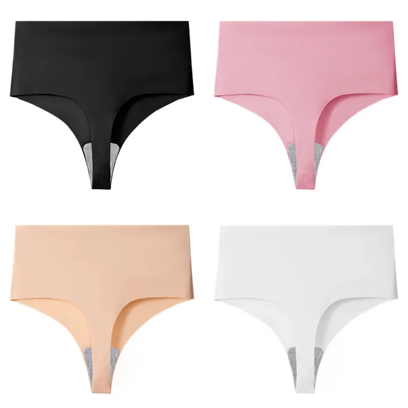 Clervaux Seamless High Waist Thong 4-Pack