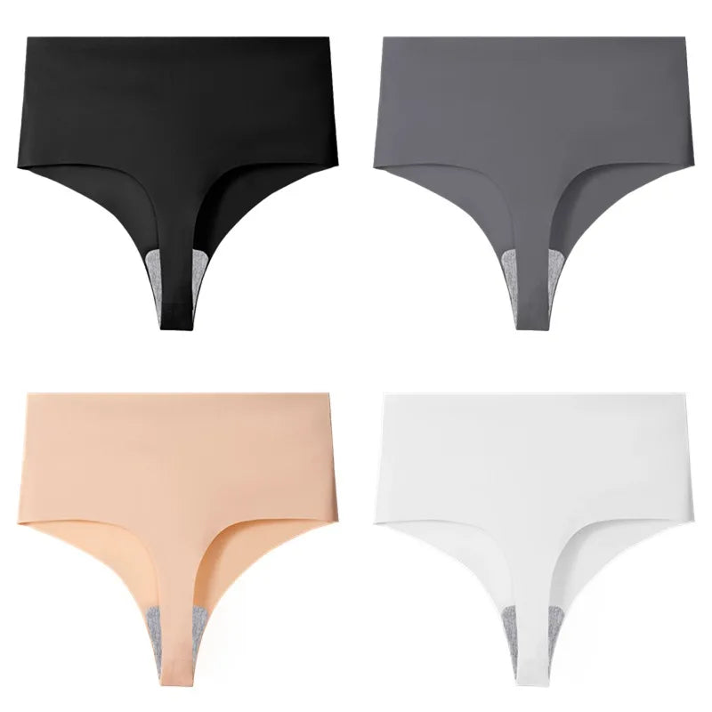 Clervaux Seamless High Waist Thong 4-Pack