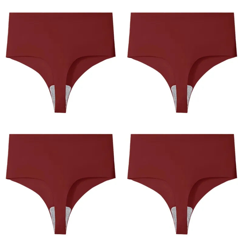 Clervaux Seamless High Waist Thong 4-Pack