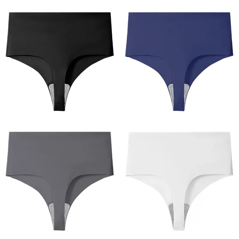 Clervaux Seamless High Waist Thong 4-Pack