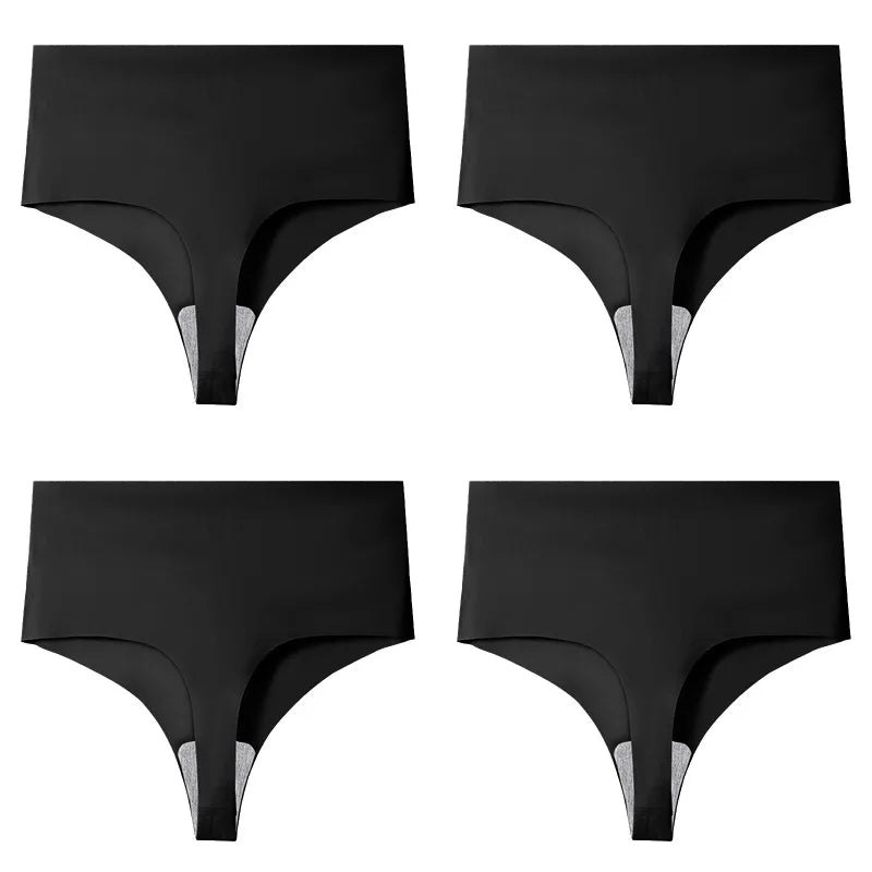 Clervaux Seamless High Waist Thong 4-Pack