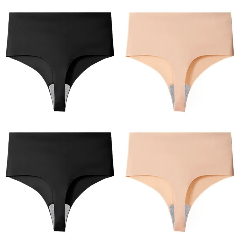 Clervaux Seamless High Waist Thong 4-Pack