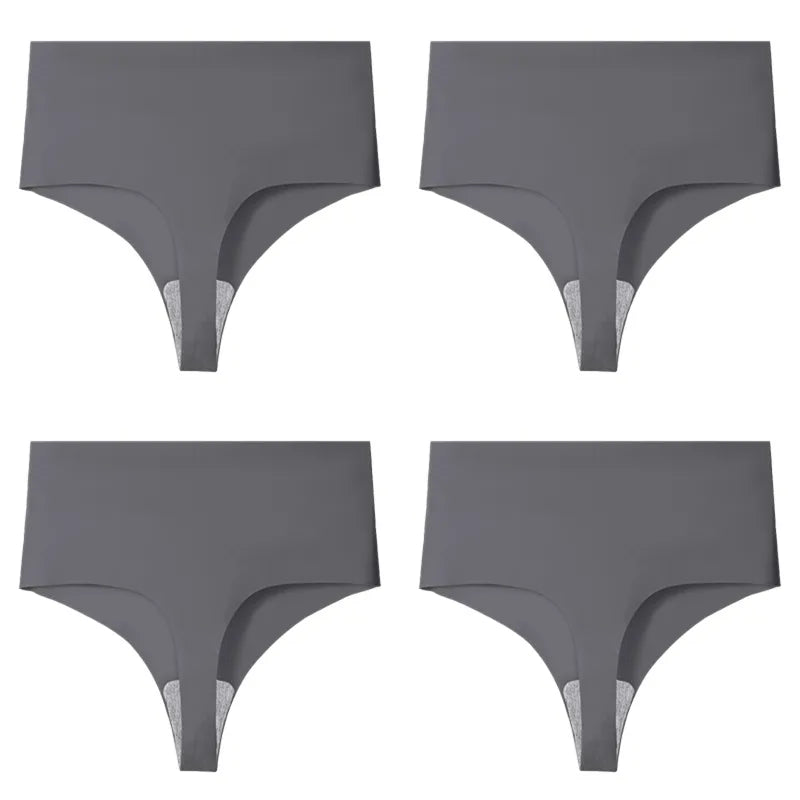 Clervaux Seamless High Waist Thong 4-Pack