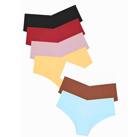 Celine V-Waist Cheeky Panties - 7 Pack